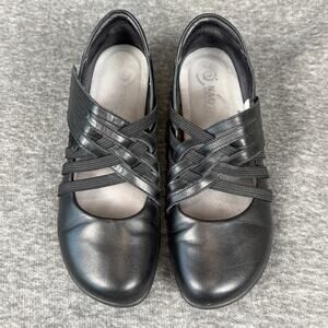 Naot Kawaka Black Slip-On Pull-Tab Orthopedic Mary Jane size 38 New in Box
